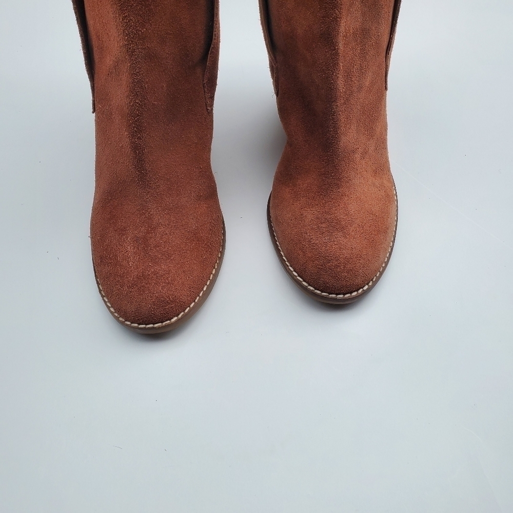 LUCKY BRAND Yoniana SUEDE BOOTIES - Picture 4 of 5